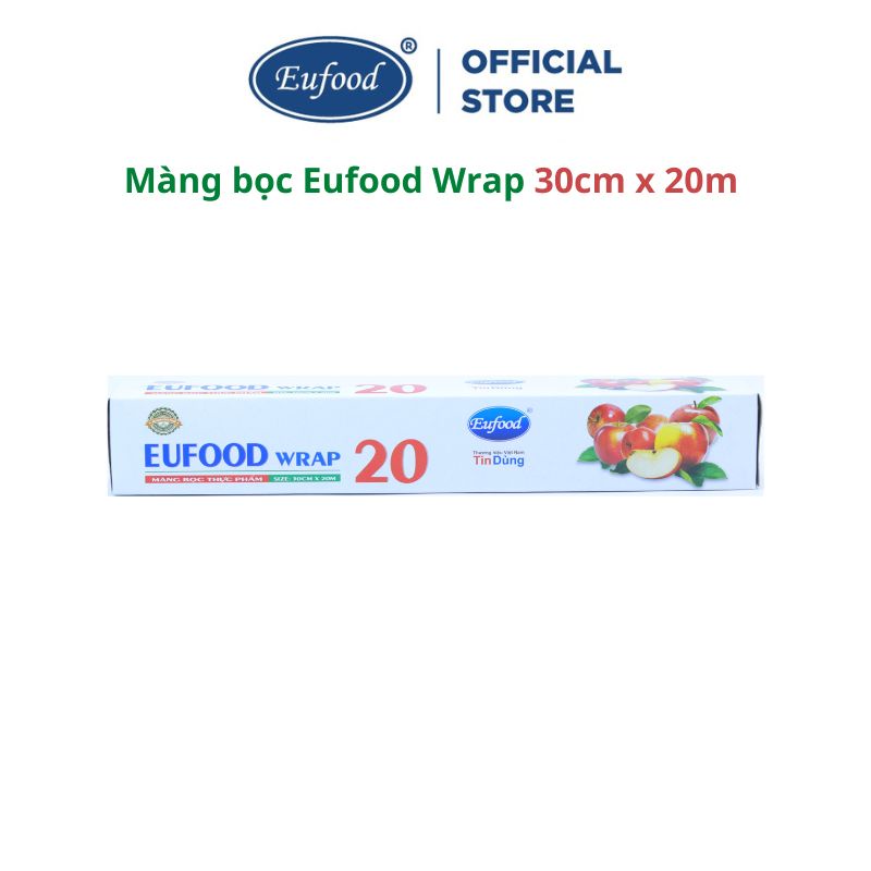 Màng Bọc Thực Phẩm Đa Năng Eufood Wrap Nhựa PVC Nhông Chứa Chất DEHA(4 size) - Eufood Việt Nam - Nhập Khẩu Chính Hãng