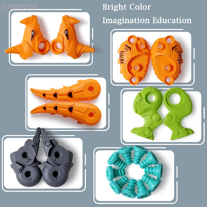 Đồ chơi lắp ráp khủng long dạy học cho bé sáng tạo tiện dụng