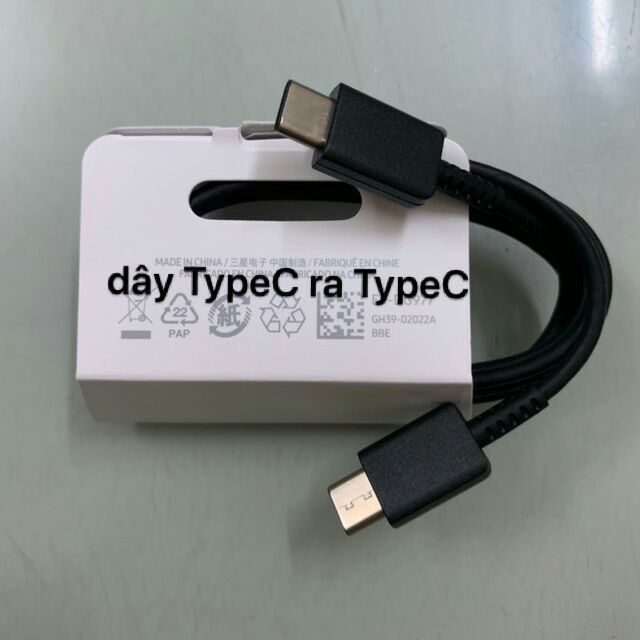 Cáp sạc USB type C ra chân type C xịn TM