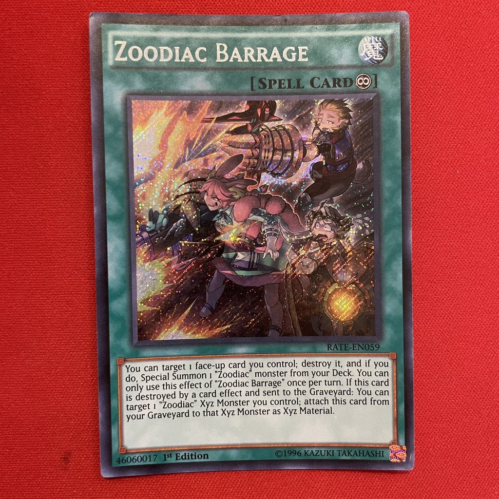 [EN-JP][Thẻ Bài Yugioh Chính Hãng] Zoodiac Barrage