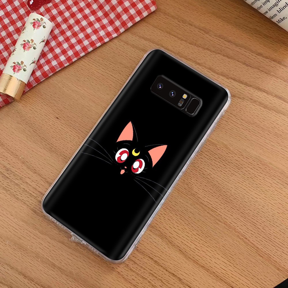 AT115 Sailor Moon Transparent Case Casing ASUS Zenfone 6 6Z 5 5Z 3 Zoom Live L1 ROG Phone Strix II 7 Pro