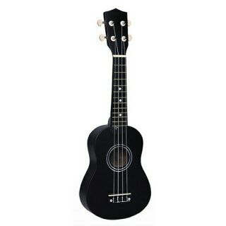 Đàn Ukulele Sprano màu đen bóng