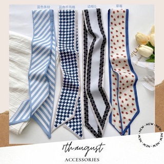 Khăn lụa quấn cổ, turban, cột tóc, quấn giỏ xách