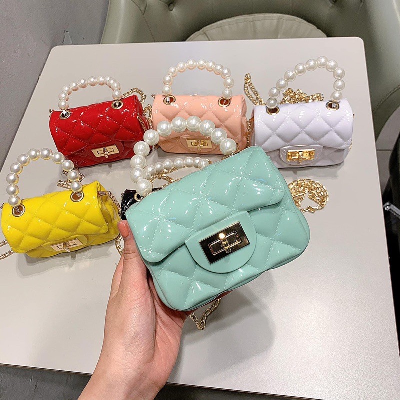 TÚI MINI ♥FREESHIP♥TÚI SILICON QUAI NGỌC XINH XẮN HÀNG L1 | BigBuy360 - bigbuy360.vn
