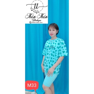 Bộ ngố beo coton dày mịn( Bán Giá Sỉ)