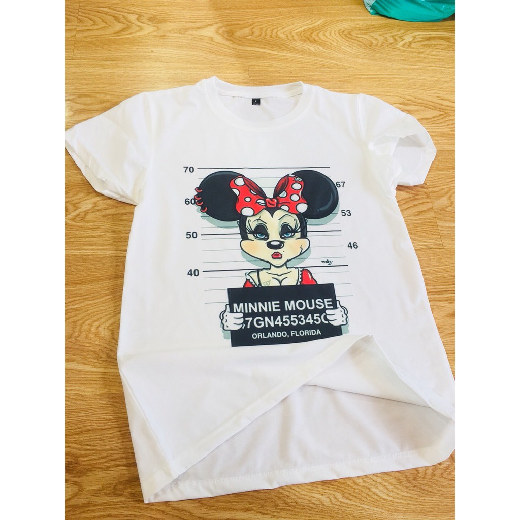 Áo Thun Nữ In Mickey - I1535