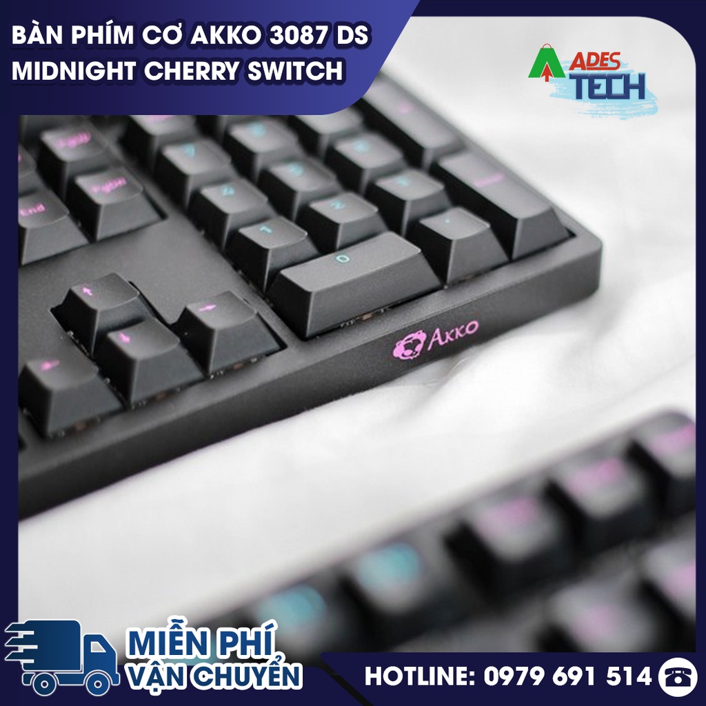 Bàn phím cơ AKKO 3087 DS Midnight  | Bảo Hành Chính Hãng 12 Tháng