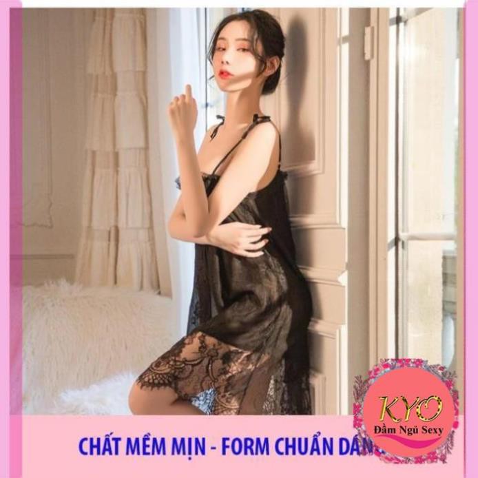 [  Siêu Đẹp- LOẠI I] ♥Ảnh Thật♥4 màu Váy Ngủ Xuyên Thấu B1023 Đầm Công Chúa Voan Ren Cao Cấp Quảng Châu | BigBuy360 - bigbuy360.vn