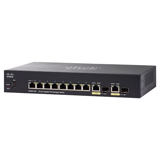 Switch Cisco SG350-10P-K9-EU - 10 port