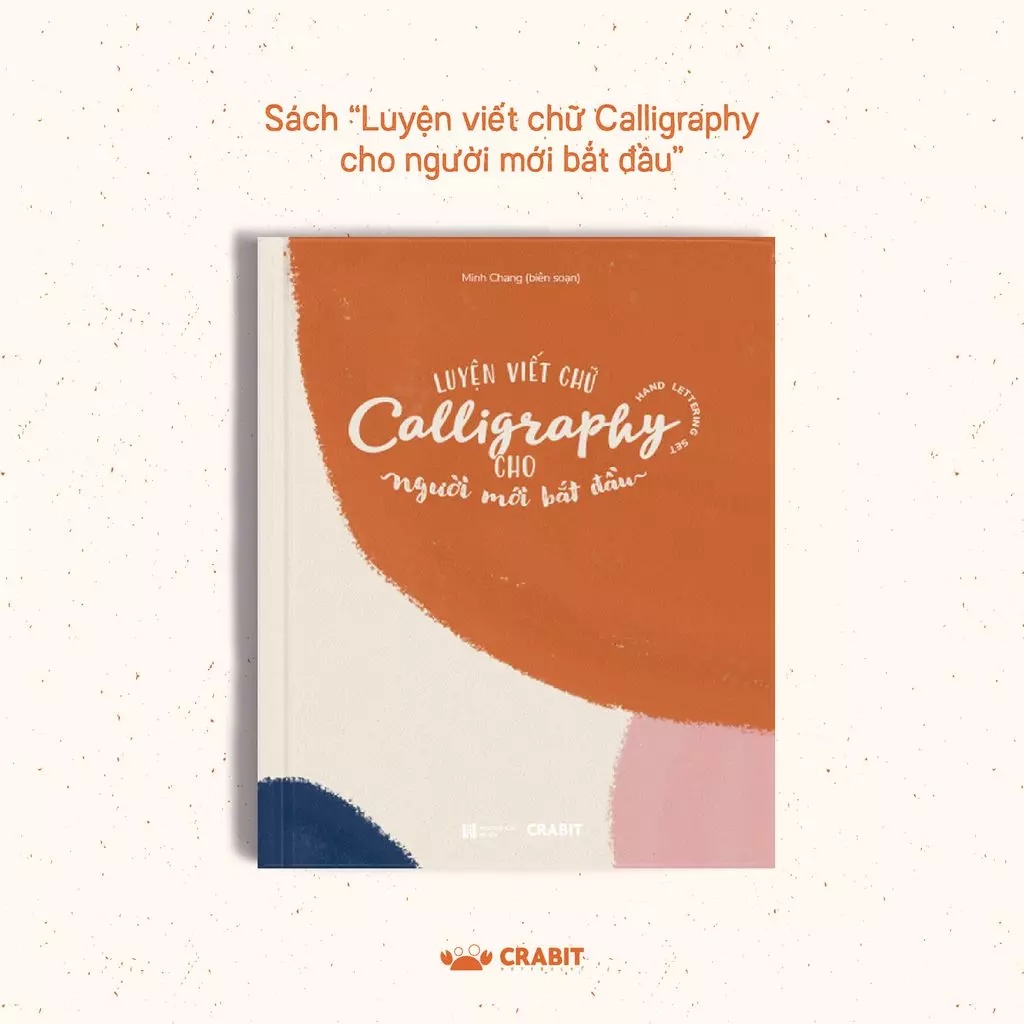 Bộ Sổ vở Crabit chuyên dụng luyện viết chữ Calligraphy cho người mới bắt đầu - Giao hỏa tốc
