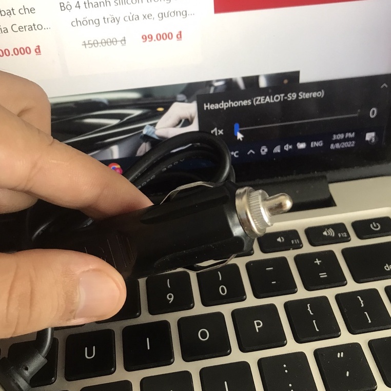 Bộ Chia Tẩu Sạc ô tô xe hơi, trang bị 3 tẩu và 2 cổng USB sạc điện thoại chính hãng 12v, 24v