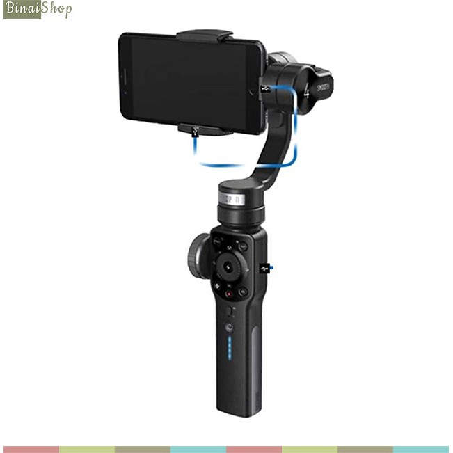 (Có video unbox) Gimbal chống rung cho điện thoại Zhiyun Smooth 4 | WebRaoVat - webraovat.net.vn