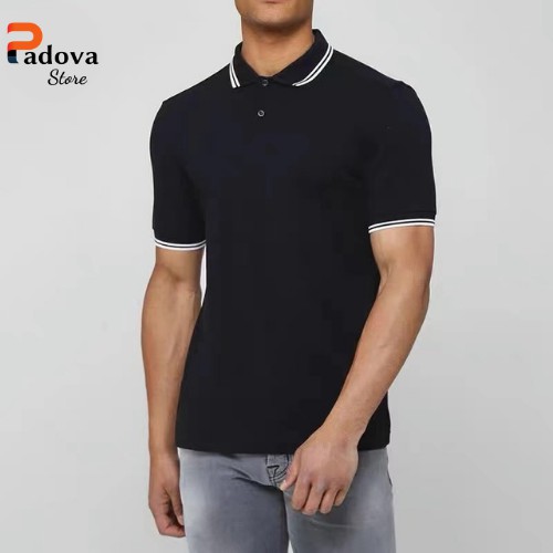 Áo thun nam trơn có cổ chất liệu vải cotton cá sấu, thiết kế đơn giản, mẫu mới năm 2021 PADOVA – PV 06 | BigBuy360 - bigbuy360.vn