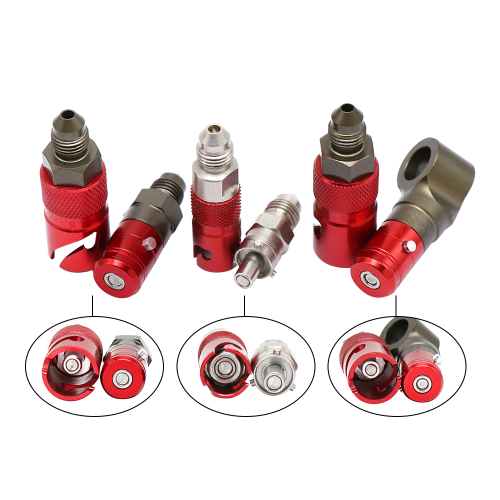 Đầu nối ống phanh ngắt dầu uốn cong AN3 có thể tháo rời chuyên dùng dành cho xe máy