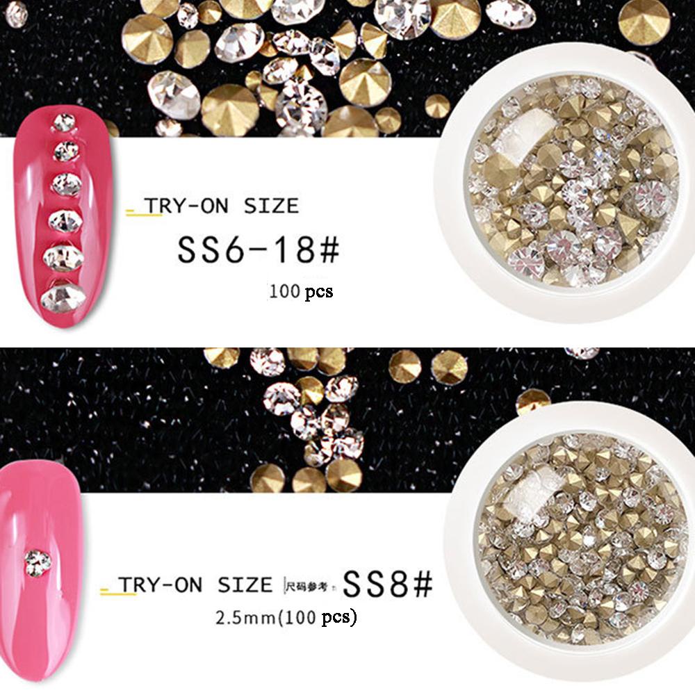 Miếng Dán Trang Trí Móng Tay Nghệ Thuật|Hạt Charm Đính Móng Tay Lấp Lánh|Phụ Kiện Trang Trí Móng Tay Lấp Lánh Xinh Xắn