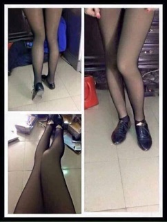 Quần tất 3D lót lông