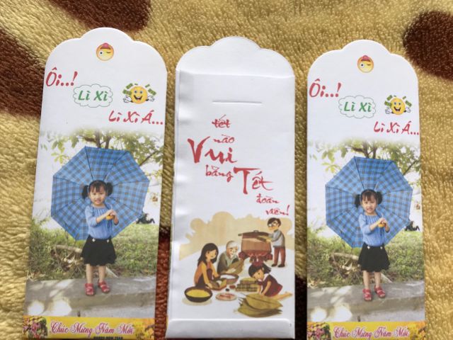Lì xì tết. In theo yêu cầu