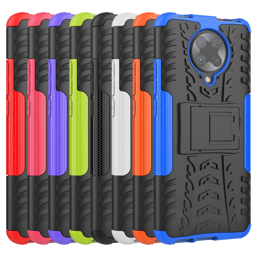 Ốp điện thoại bằng PC cao su cứng chống sốc cho Xiaomi Redmi Note 9 Pro Max / K30 Pro Zoom