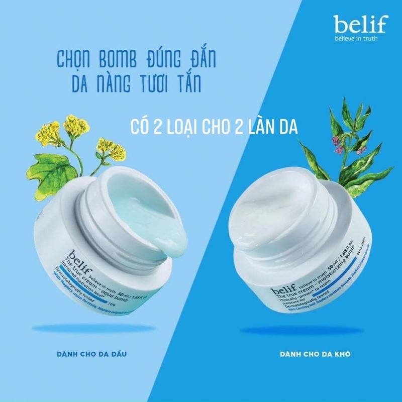 Kem dưỡng ẩm cao cấp Belif the true cream thần thánh