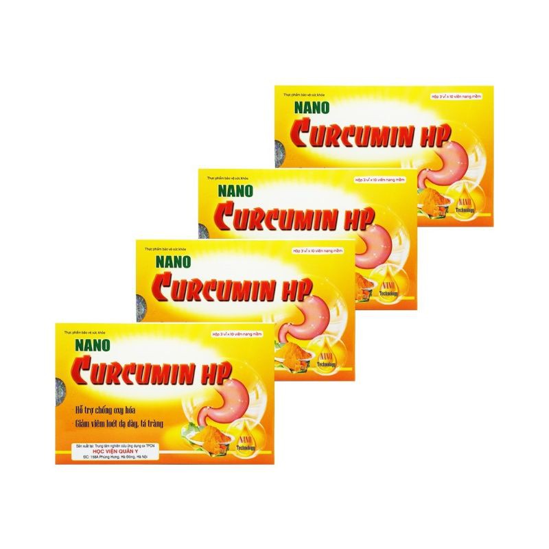 Nano Curcumin HP - Học viện Quân Y sản xuất