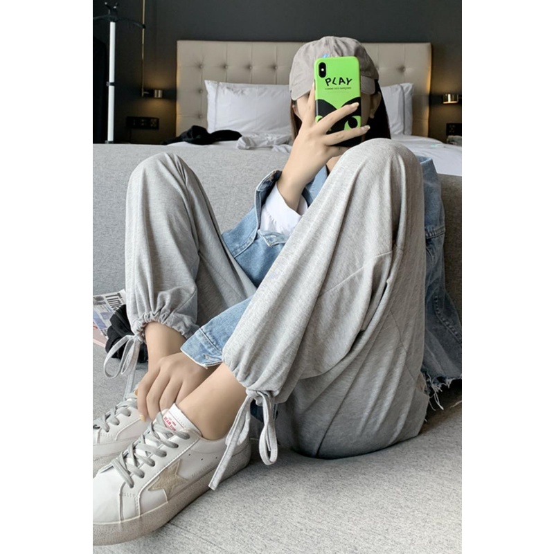 NRVP Quần Thể Thao Ống Rộng Phong Cách Thời Trang Hàn Quốc Dành Cho Nam Và Nữ