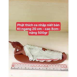 Tượng phật thích ca nhập niết bàn ( 20 cm )