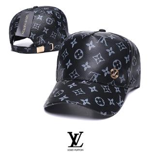 Mũ lưỡi trai bằng da LV cao cấp thời trang