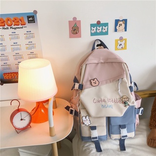 Balo CUTE LITTEL sticker móc Vịt CL1