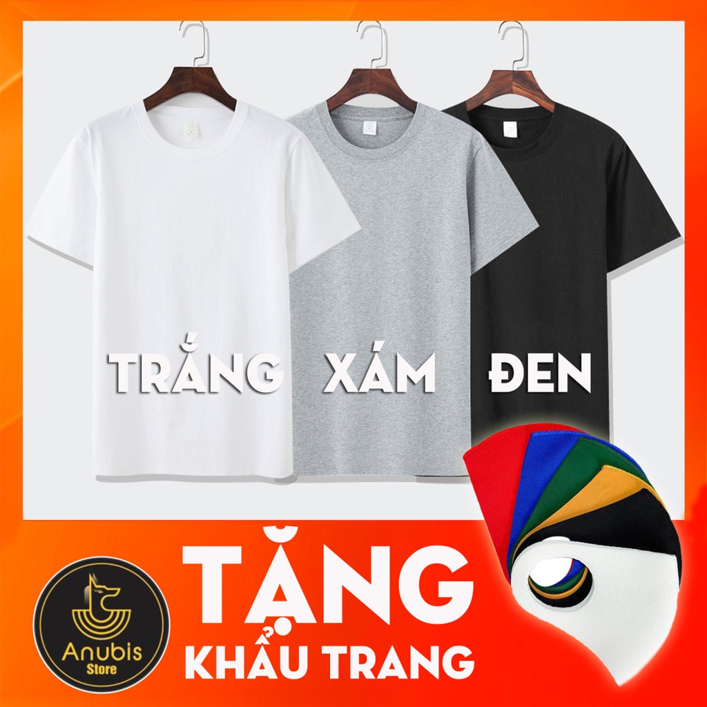 COMBO 3 ÁO THUN TRƠN ( có quà)