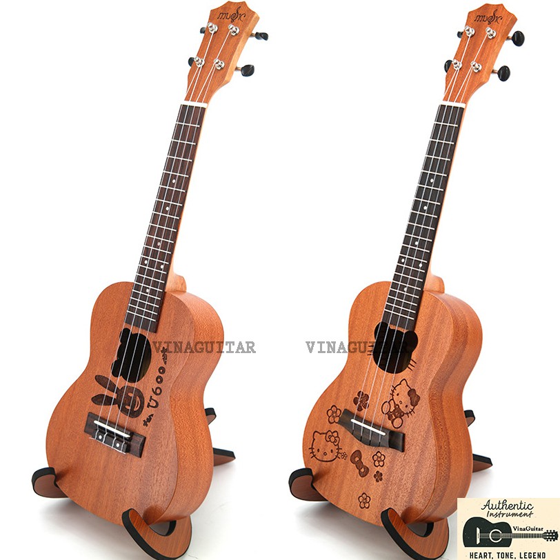 Đàn Ukulele Concert MUSIC GKC45 full gỗ mahagony