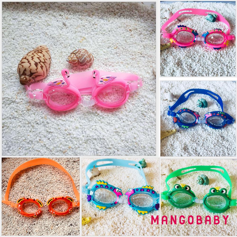 Kính bơi chống mờ dễ thương cho bé trai và bé gái