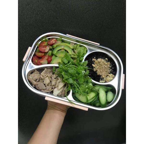 Gạo lứt đen 1kg hút chân không