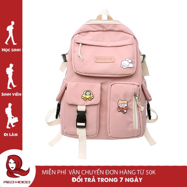 Balo ulzzang chống nước thời trang nữ đi học đi chơi dễ thương cute chống nước
