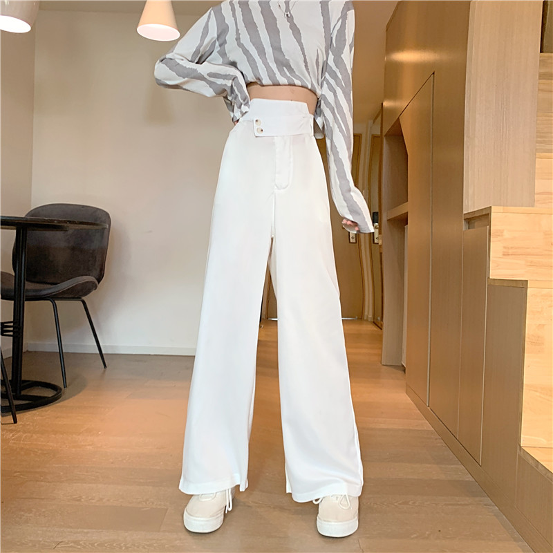 NRVP Quần suông dài ống rộng thời trang nữ