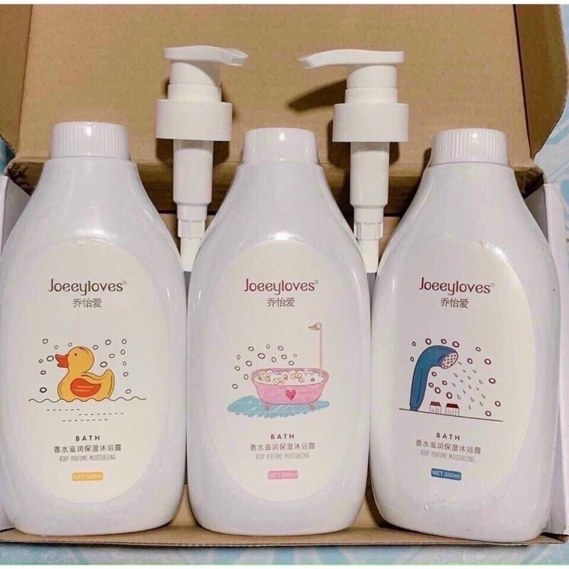 Sữa tắm nước hoa JOEEYLOVES sữa tắm bath dưỡng thể thơm mịn da chai lớn 500ml_Lylya Store | BigBuy360 - bigbuy360.vn