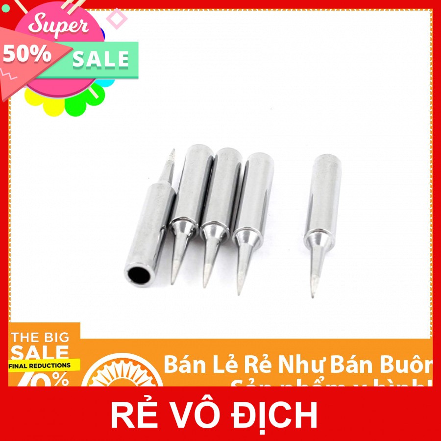 Mũi Hàn nhọn Hakko 900M-T-I Mũi hàn thiếc tương thích với mỏ hàn 907, 936