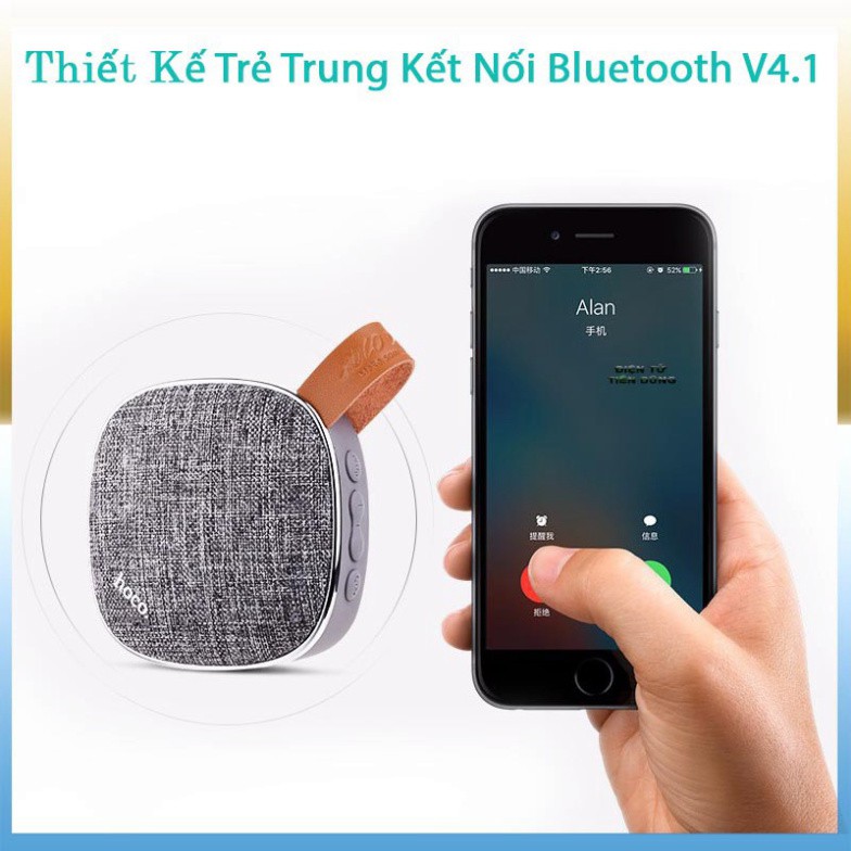 LOA BLUETOOTH HOCO BS9 KẾT NỐI v4.1 loại chuẩn ♥️♥️