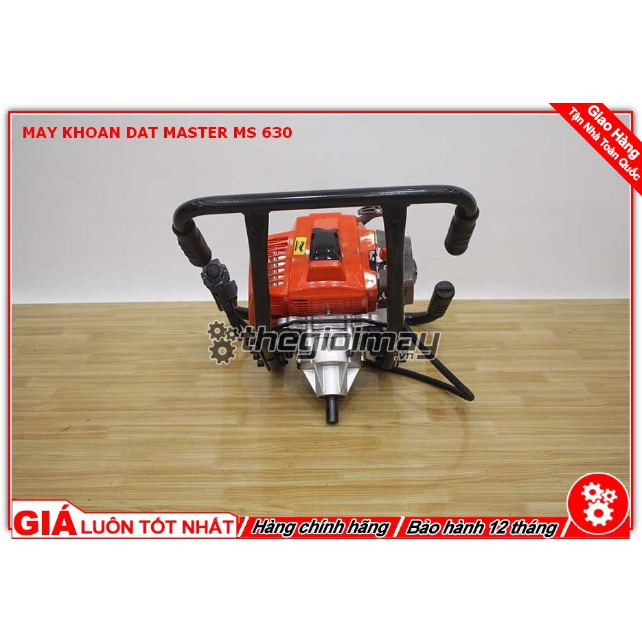 Máy khoan đất trồng cây master MS630 kèm mũi 150mm