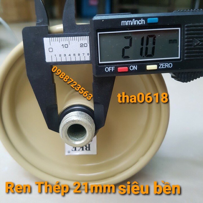 Bình tăng áp máy bơm loại tốt ren thép chống gẫy - Bầu áp máy bơm màu NGẪU NHIÊN