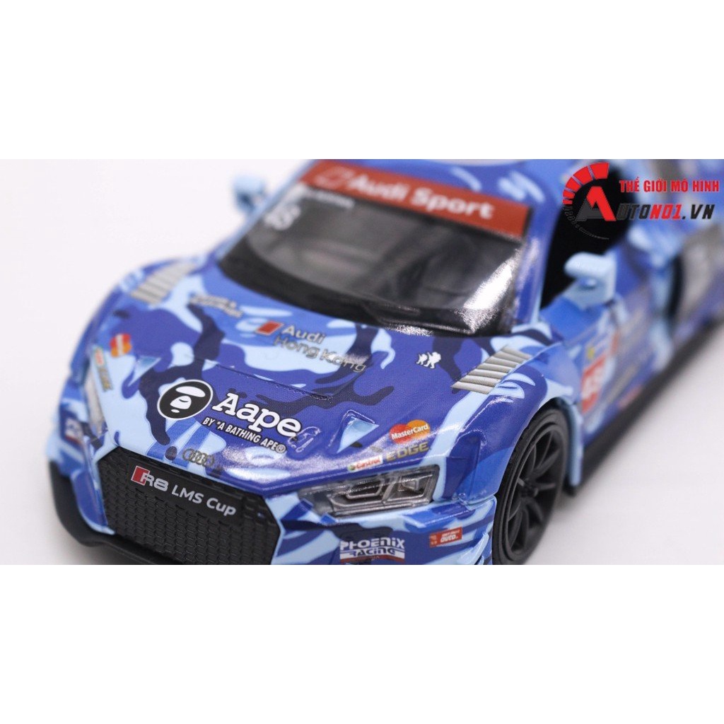 MÔ HÌNH XE AUDI R8 LMS GT3 HONG KONG CUP 2019 #48 1:32 MAKEDA 7784