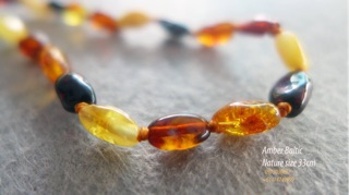 Vòng cổ Amberose handmade Úc
