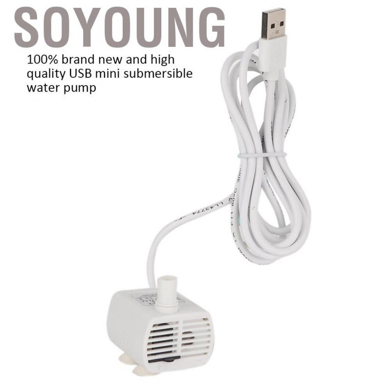 Máy bơm nước USB mini cho bể cá tiện lợi