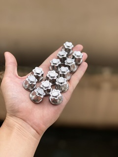 Tán inox bít đầu (mẫu 2) - có size 10li và 12li