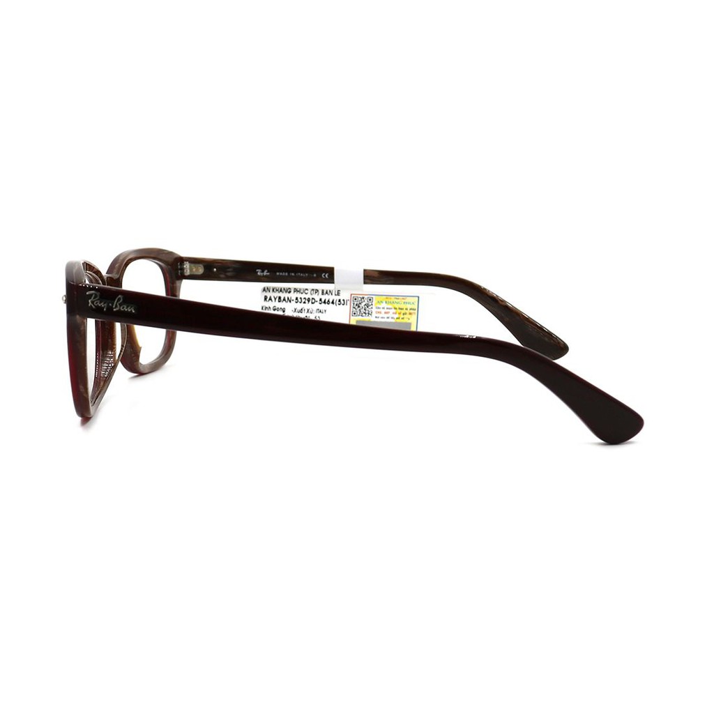 (Hàng chính hãng) Gọng kính nam nữ Rayban RB5329D (53-21-145) màu sắc thời trang, thiết kế dễ đeo bảo vệ mắt