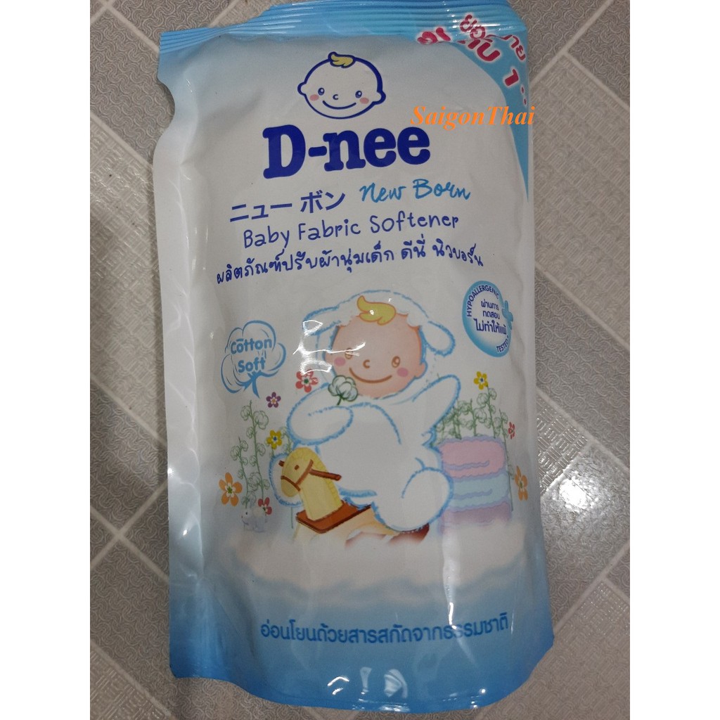 Nước xã vải Dnee túi 600ml  - Thái Lan