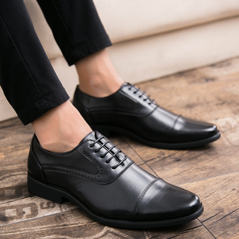 Stylish elegant smooth leather shoes for men sized 38-48 | BigBuy360 - bigbuy360.vn