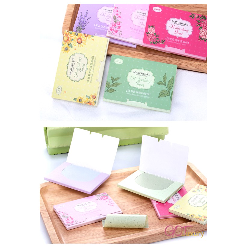 Một Gói 100 Tờ Giấy Thấm Dầu Maycreate Cho Da Mụn Da Nhờn Hàng Nội Địa Trung - 1977 Cosmetic | BigBuy360 - bigbuy360.vn
