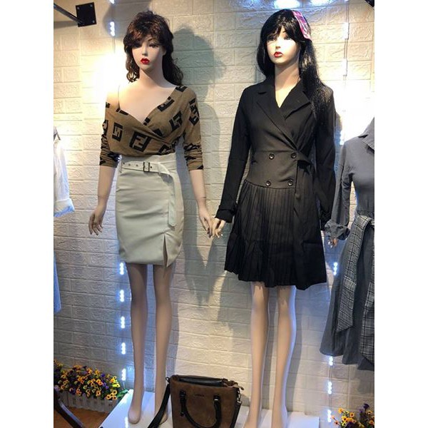 Manocanh da trang điểm hàng chuẩn, đẹp - canh nhựa nữ toàn thân trưng bày cho shop thời trang
