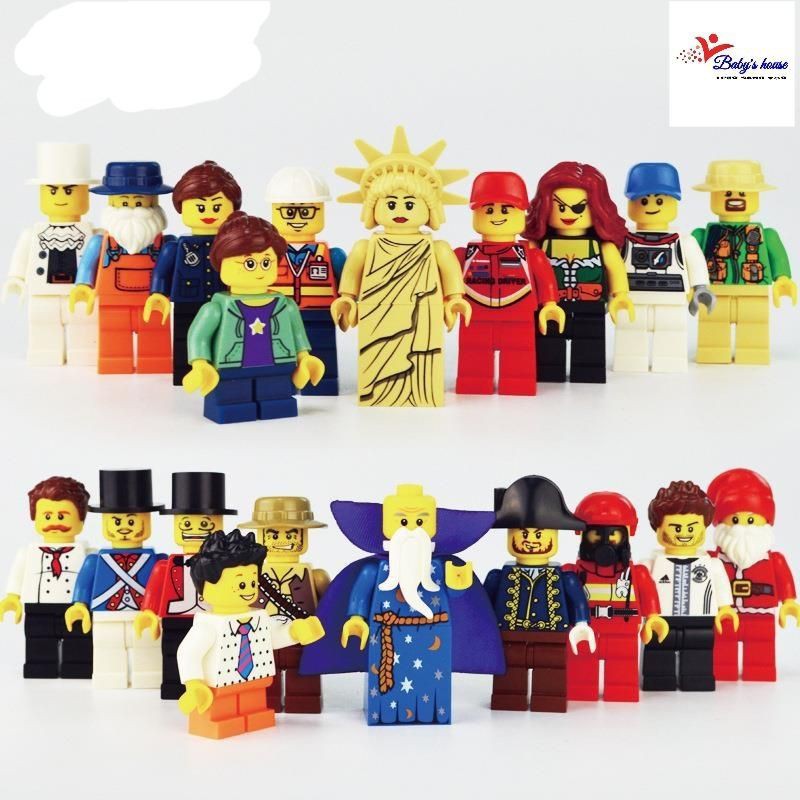 Minifugares kiểu Lego các nhân vật hiện đại