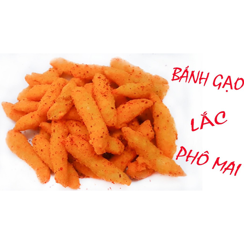 COMBO HOT 1KG BÁNH GẠO + 200GR BỘT PHÔ MAI (TOKPOKKI LẮC PHÔ MAI)